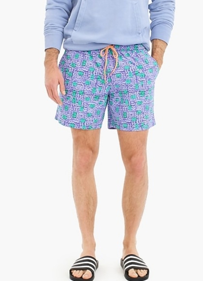 j crew swim trunks